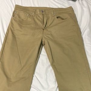 Levi Strauss and Co. never been worn slim tan jeans